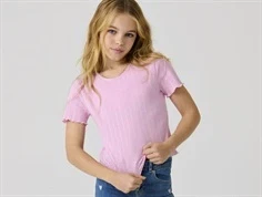 Kids ONLY top roseate spoonbill i hulmønster